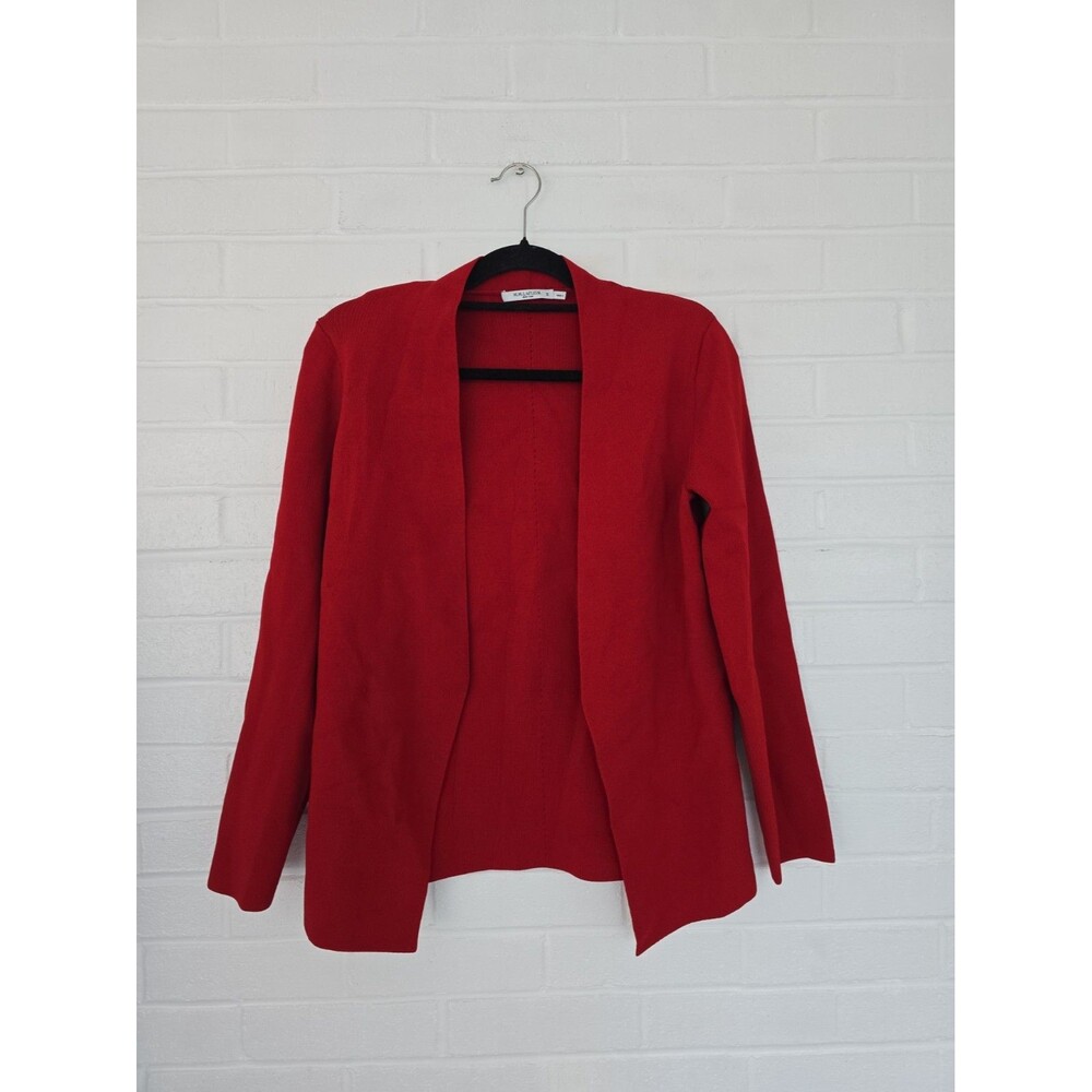 M.M.LaFleur Woolf Knit Jardigan Size M Open Front MRSP $259